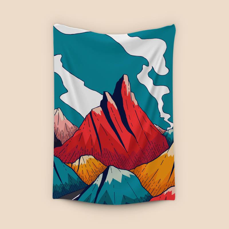 Smoke trail mountains preview