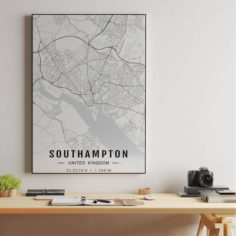 Southampton map preview