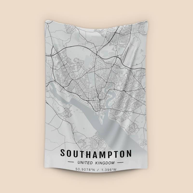 Southampton map preview