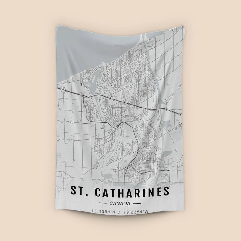 St. Catharines map preview