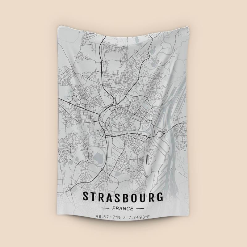 Strasbourg map preview