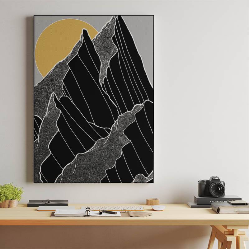 The dark peaks under the golden sun preview