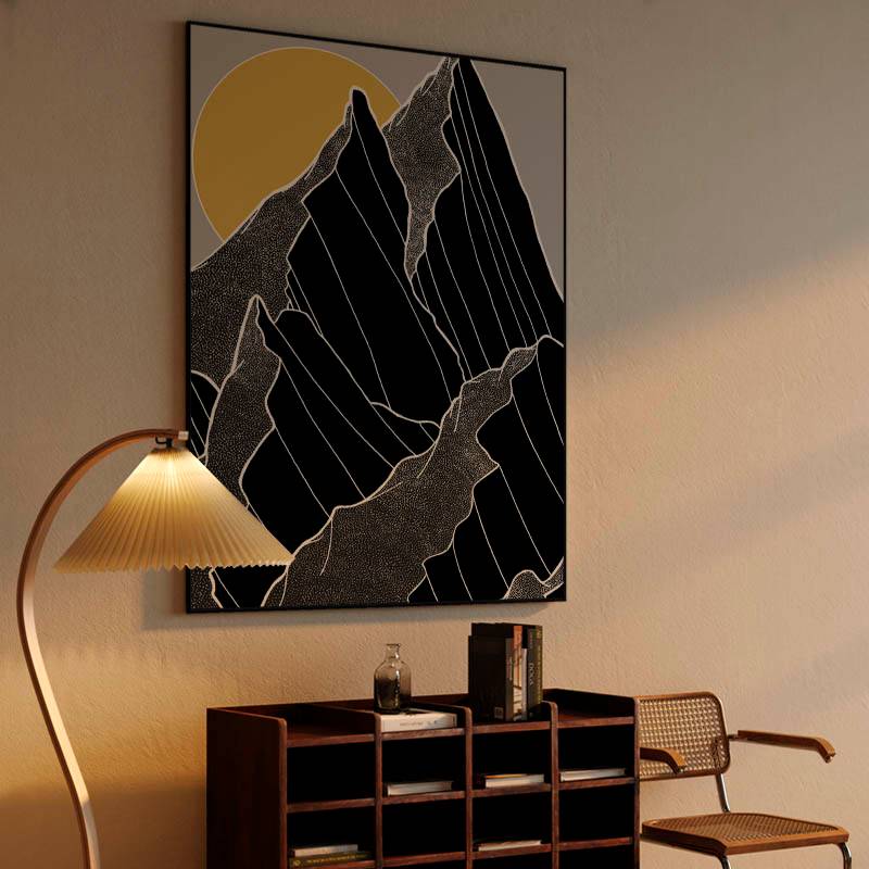 The dark peaks under the golden sun preview