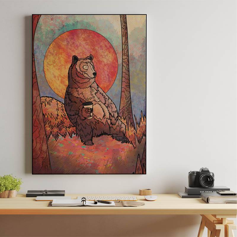 The relaxing bear preview