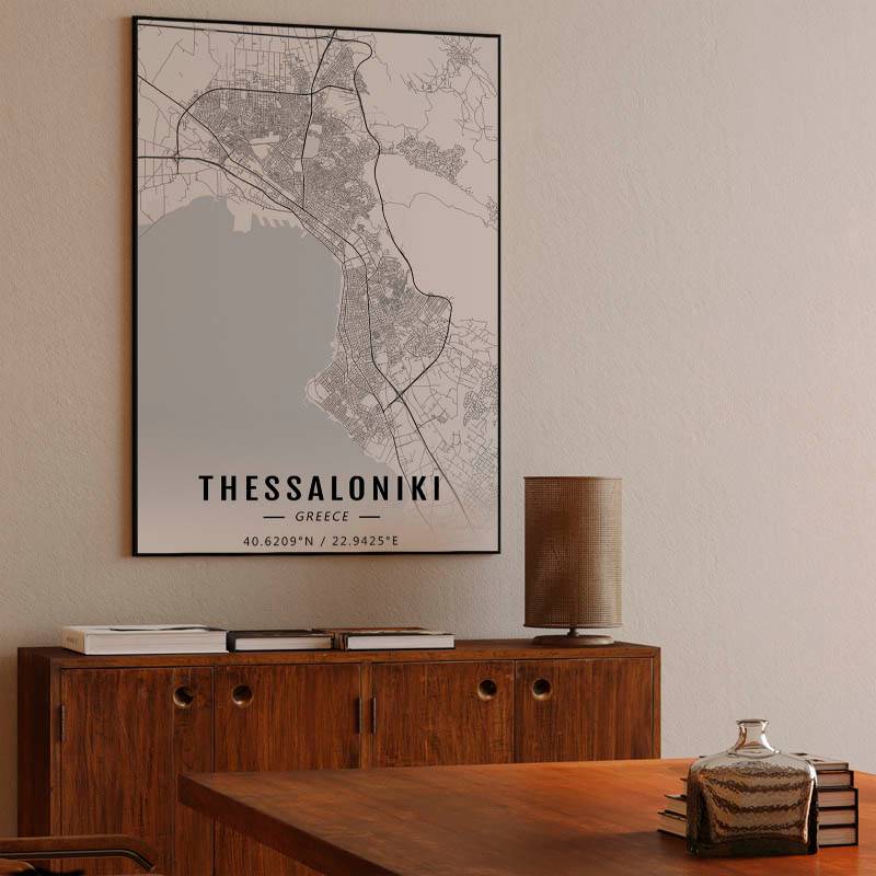 Thessaloniki map preview