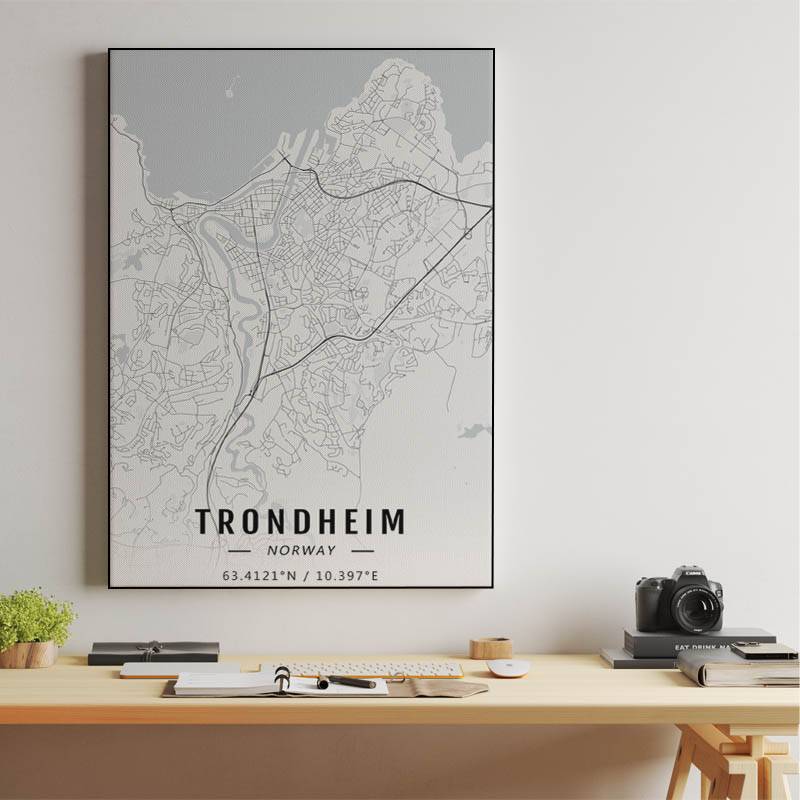 Trondheim map preview