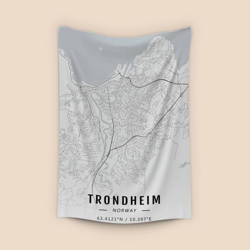 Trondheim map preview