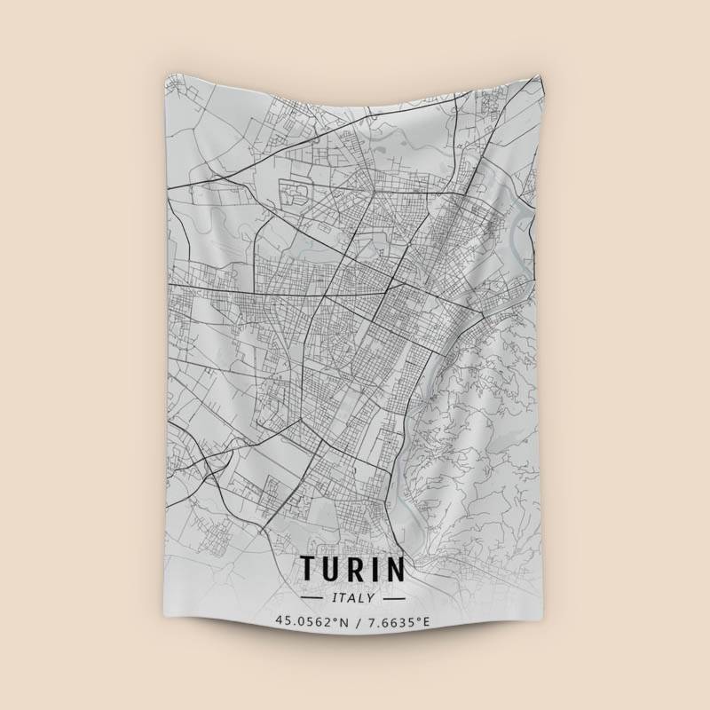 Turin map preview