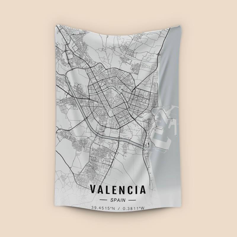 Valencia map preview