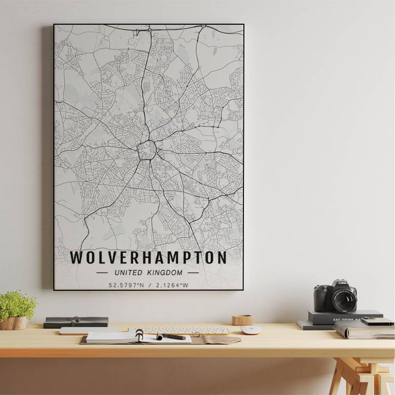 Wolverhampton map preview