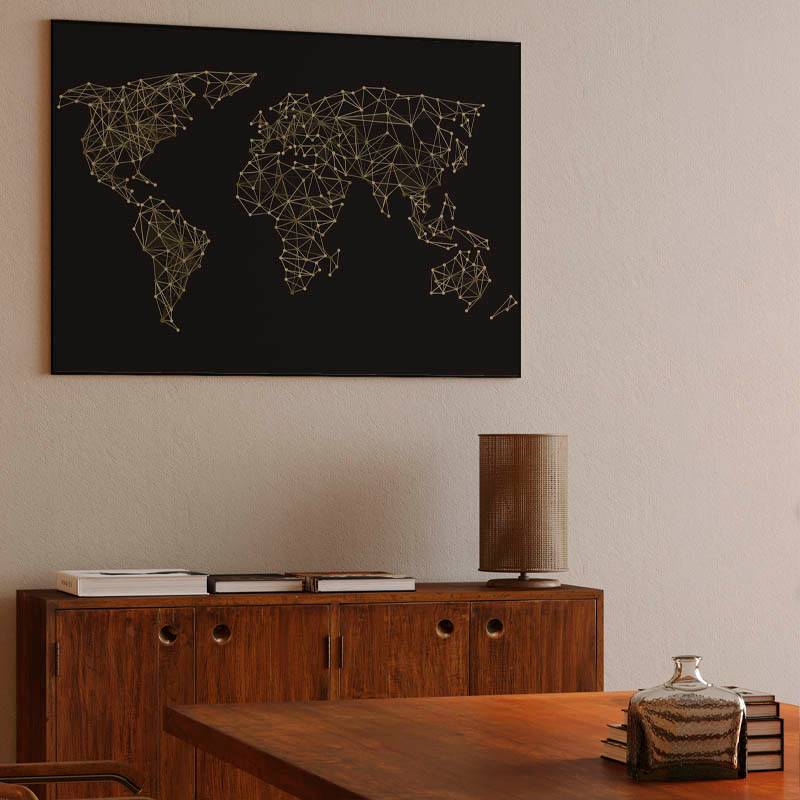 World Map Canvas preview