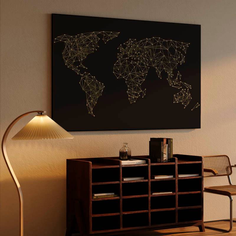 World Map Canvas preview