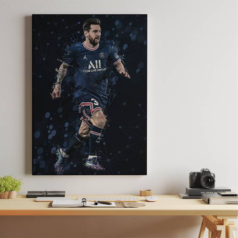 Lionel Messi Abstract 2 preview