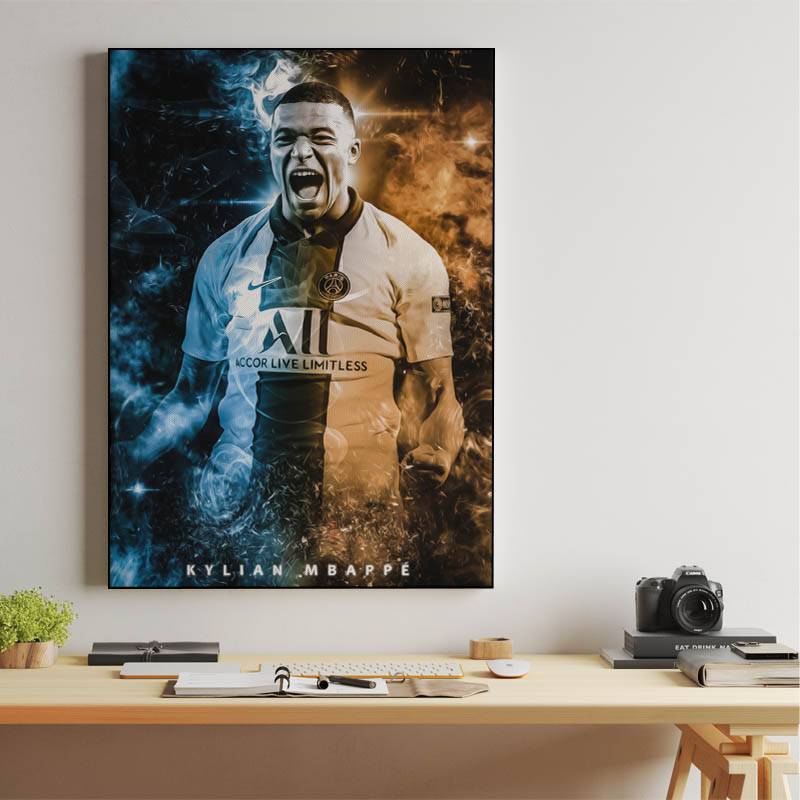 Kylian Mbappe Abstract preview