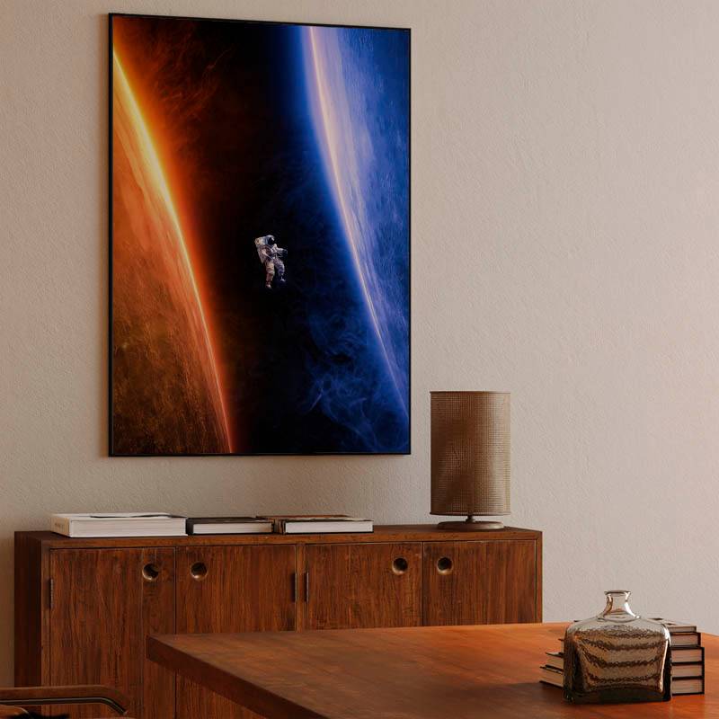 Astronaut between planets preview