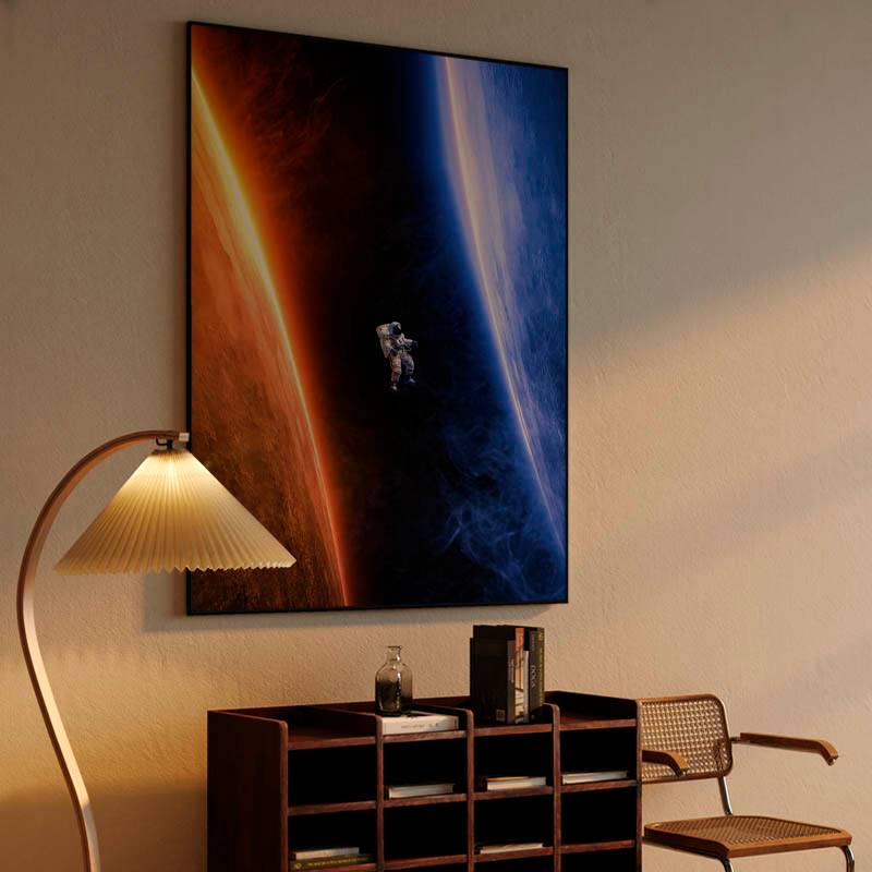 Astronaut between planets preview