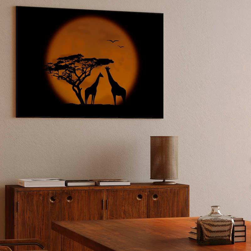 African sunset preview