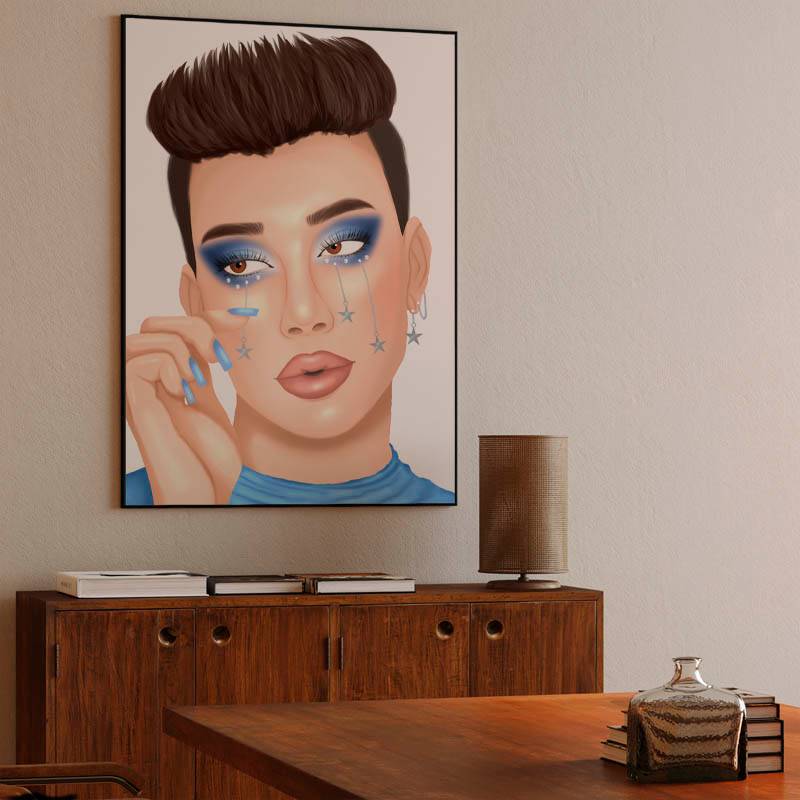 James charles portrait preview