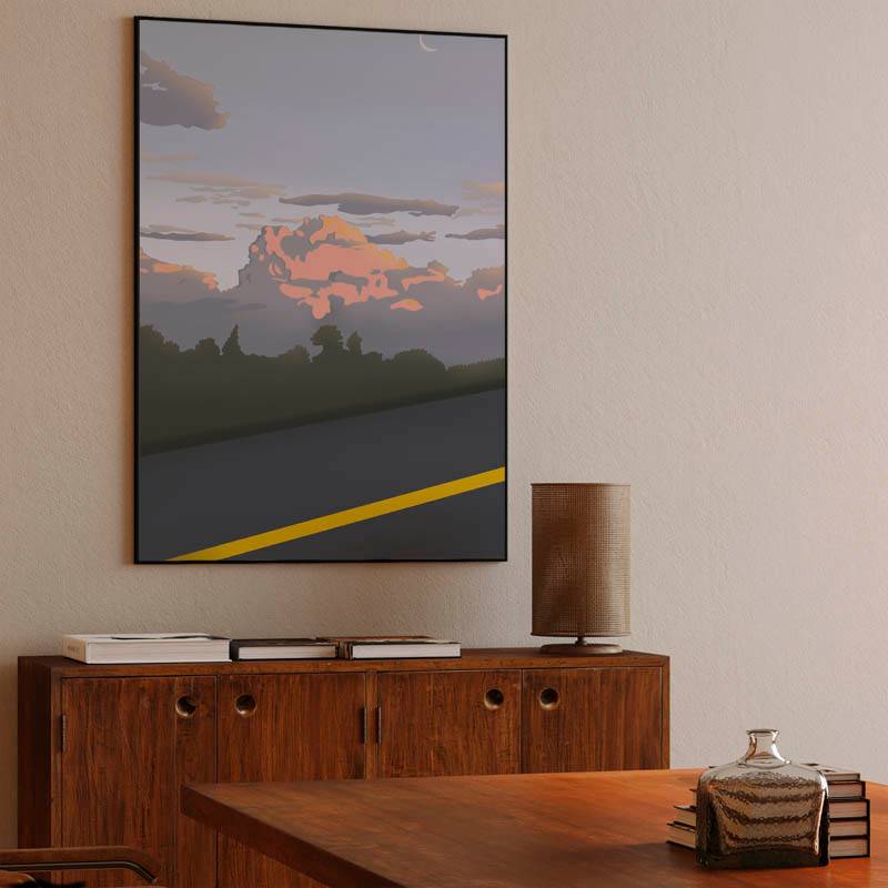 Mountain range preview