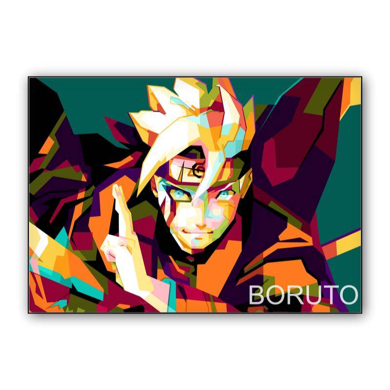 Anime Boruto in pop art preview