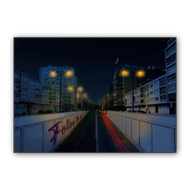 Night lights cityscape preview