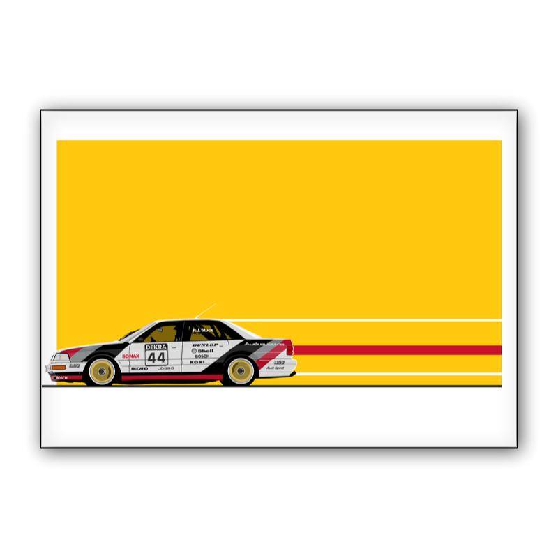 Hans-Joachim Stuck Audi V8 Quattro DTM preview