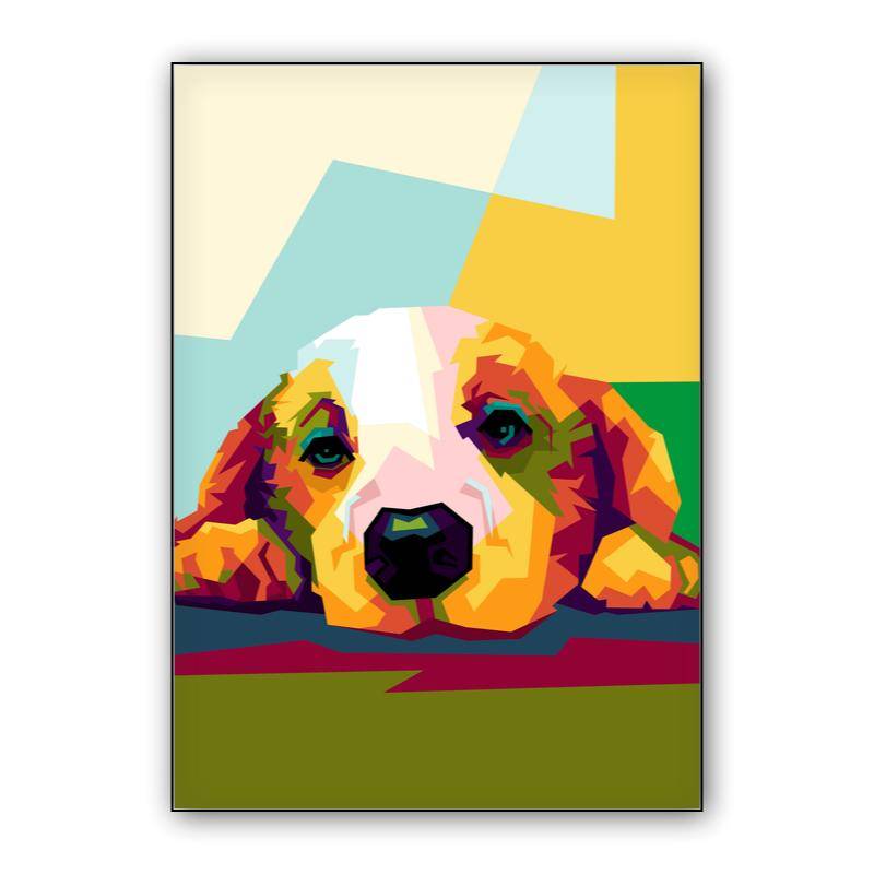 Anime Pet Dog in cute pop art preview