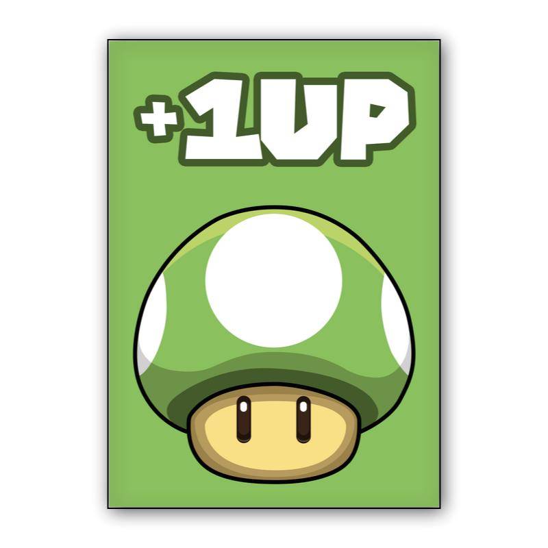 '+1UP Mario mushroom preview