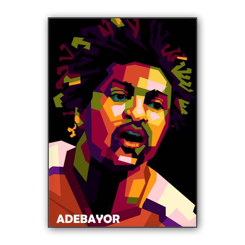 Emmanuel Adebayor in wpap pop art preview