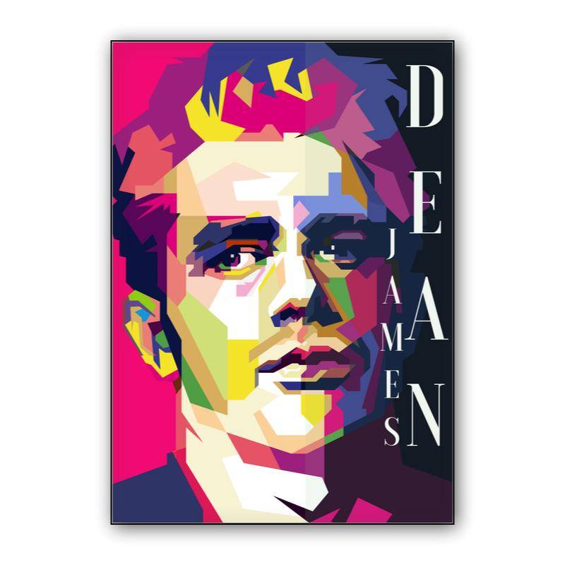 James Dean Hollywood Actor Pop Art WPAP preview