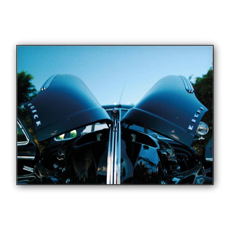 Black Buick Eight Canvas Print preview