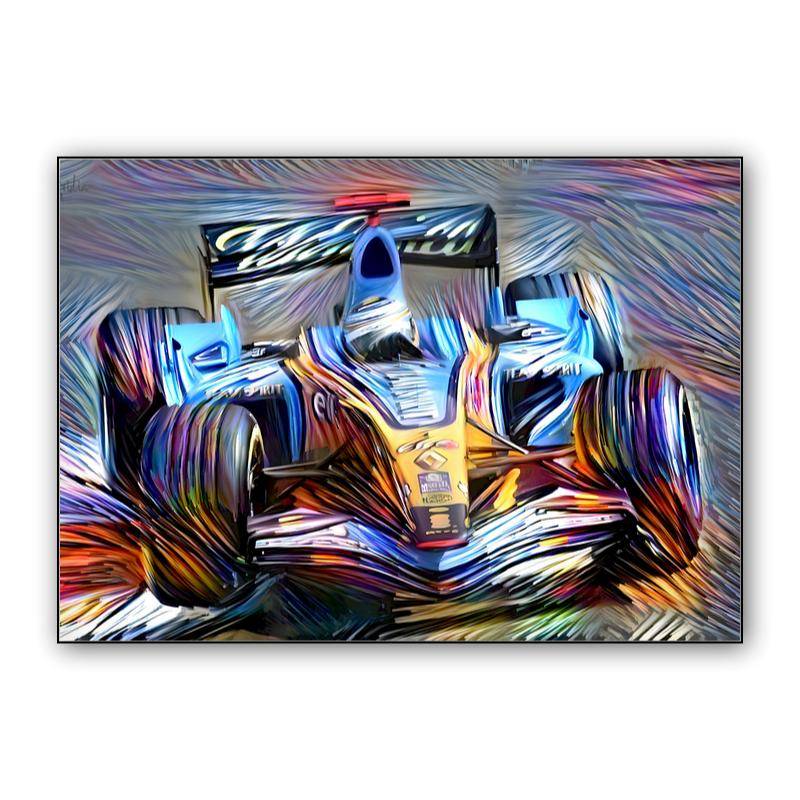 Digital Art Formula 1 Renault Fernando Alonso preview