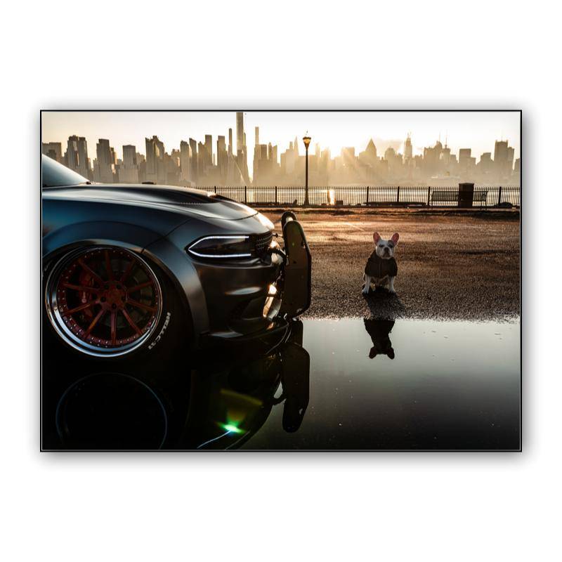 Dodge Charger SRT Hellcat Widebody with dog preview