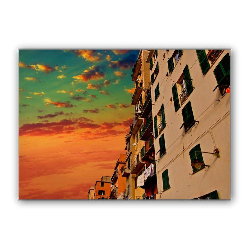 Genoa at sunset preview