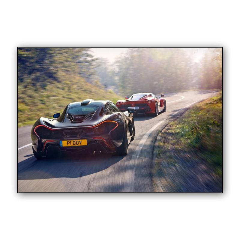 McLaren P1 & Ferrari LaFerrari preview