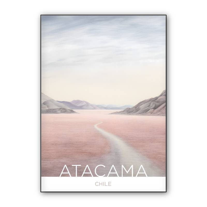 The Atacama Desert - Chile - Colored Pencil Technique preview