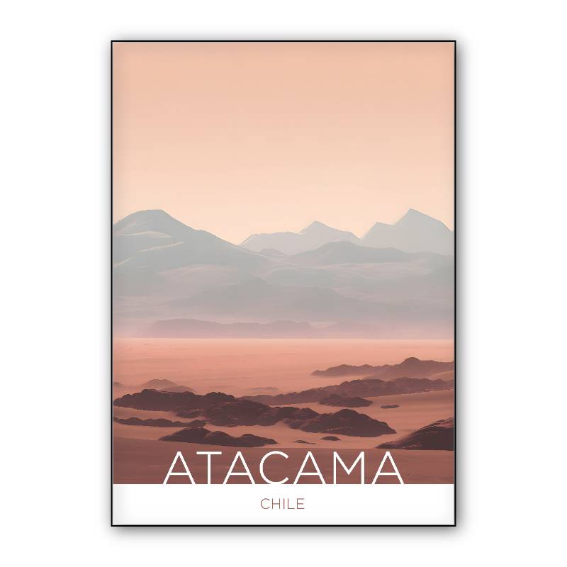 The Atacama Desert - Chile - Drawing Technique preview