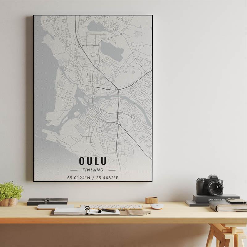 Oulu map