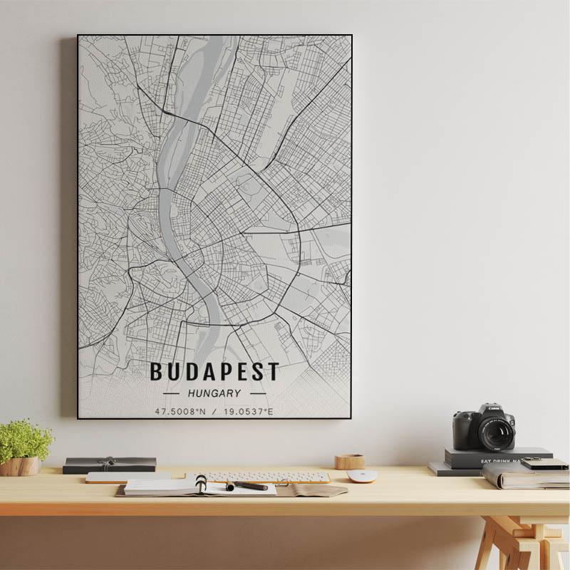 Budapest map
