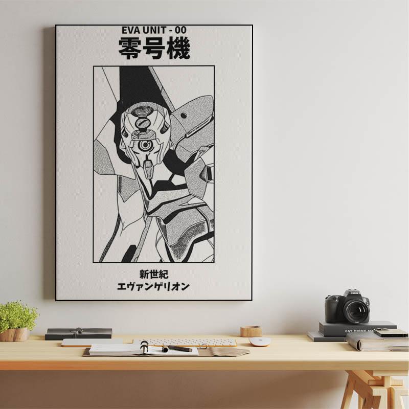 Eva Unit 00 Black and White