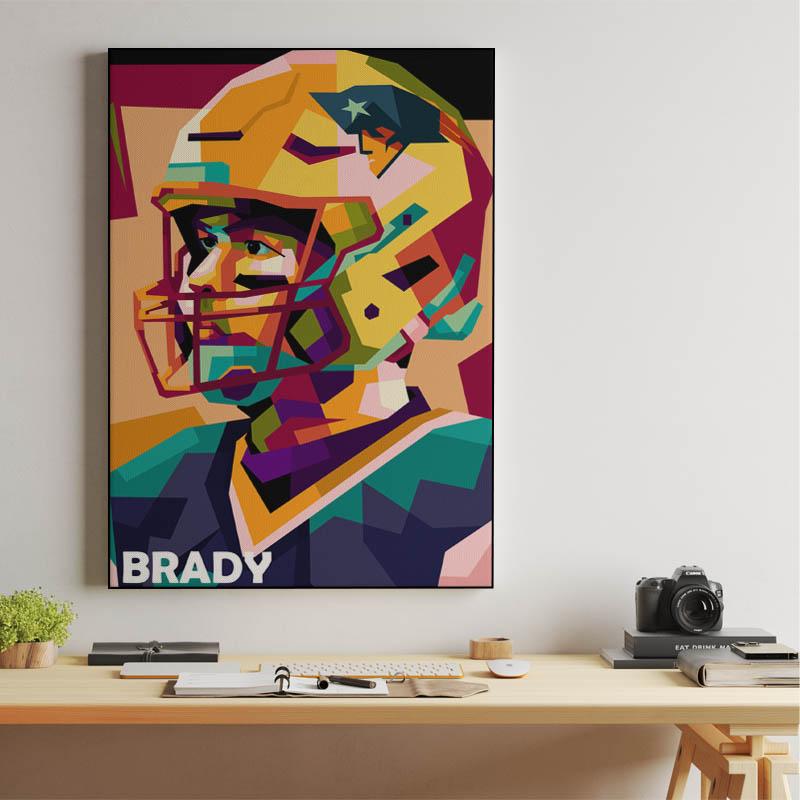 Best American Football in pop art