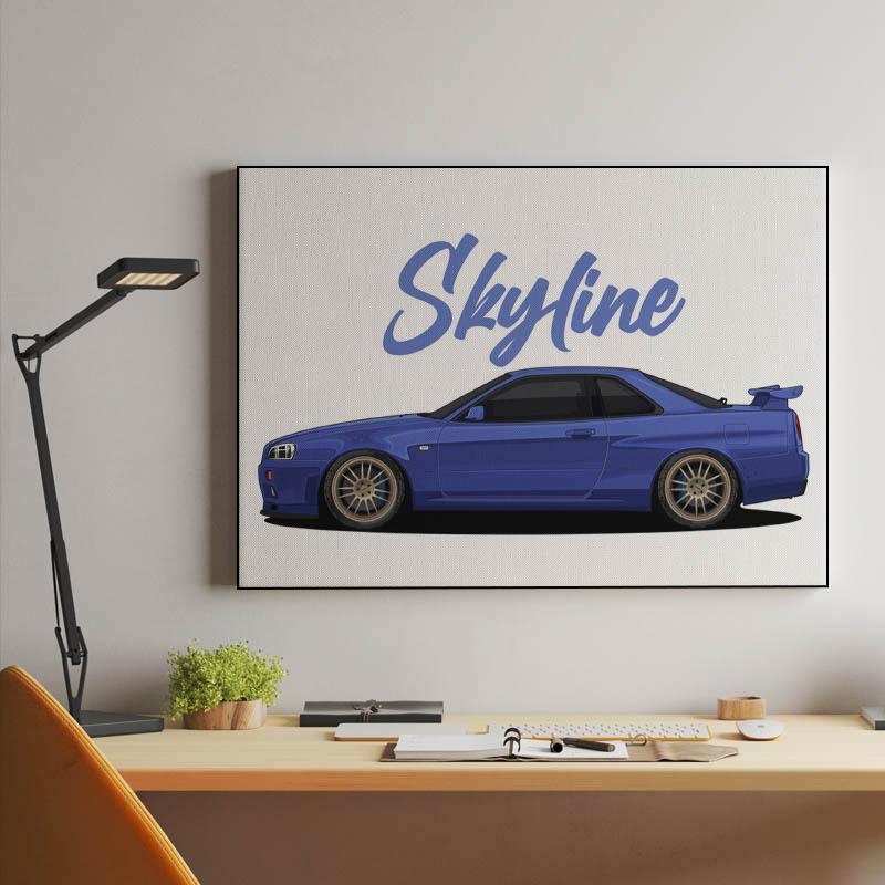 Nissan Skyline Canvas, Nissan GTR