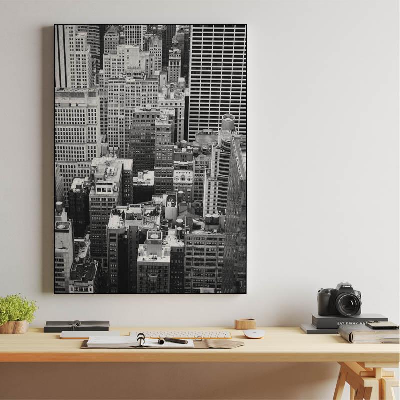 New York in black and white