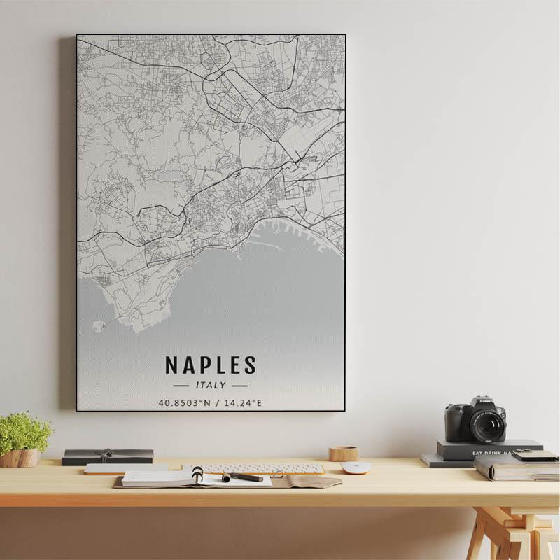 Naples map