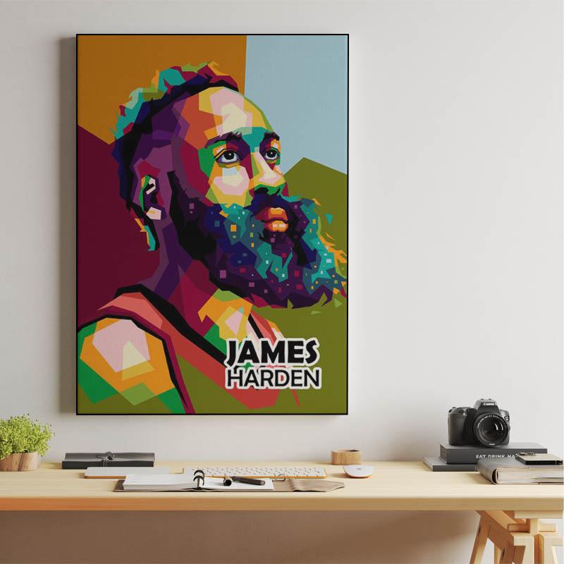James Harden in wpap pop star