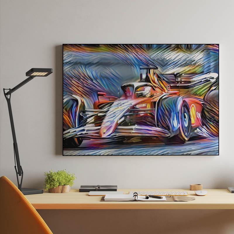 Digital Art Formula 1 Ferrari Charles Leclerc