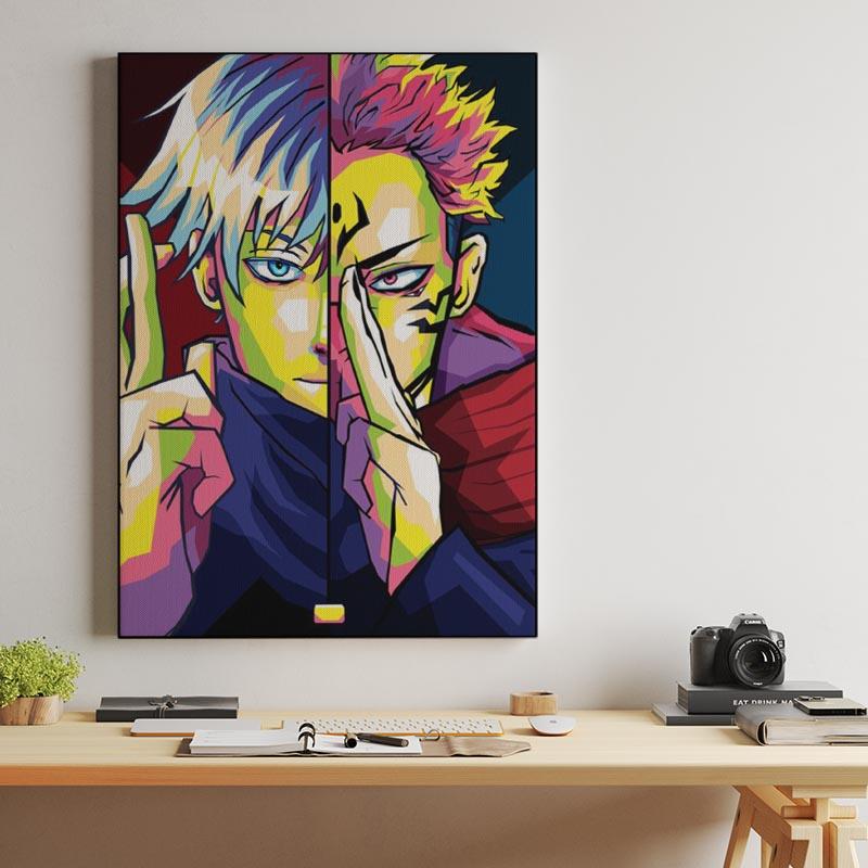 Best anime Jujutsu Kaisen Gojo X Sukuna in best illustration