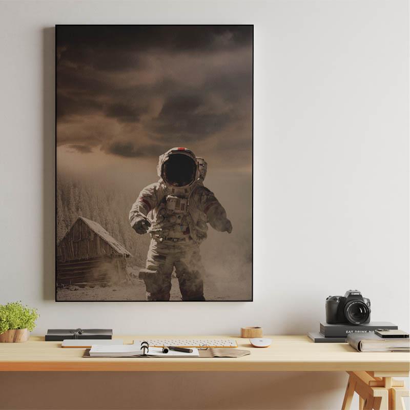 Darkness lines the way