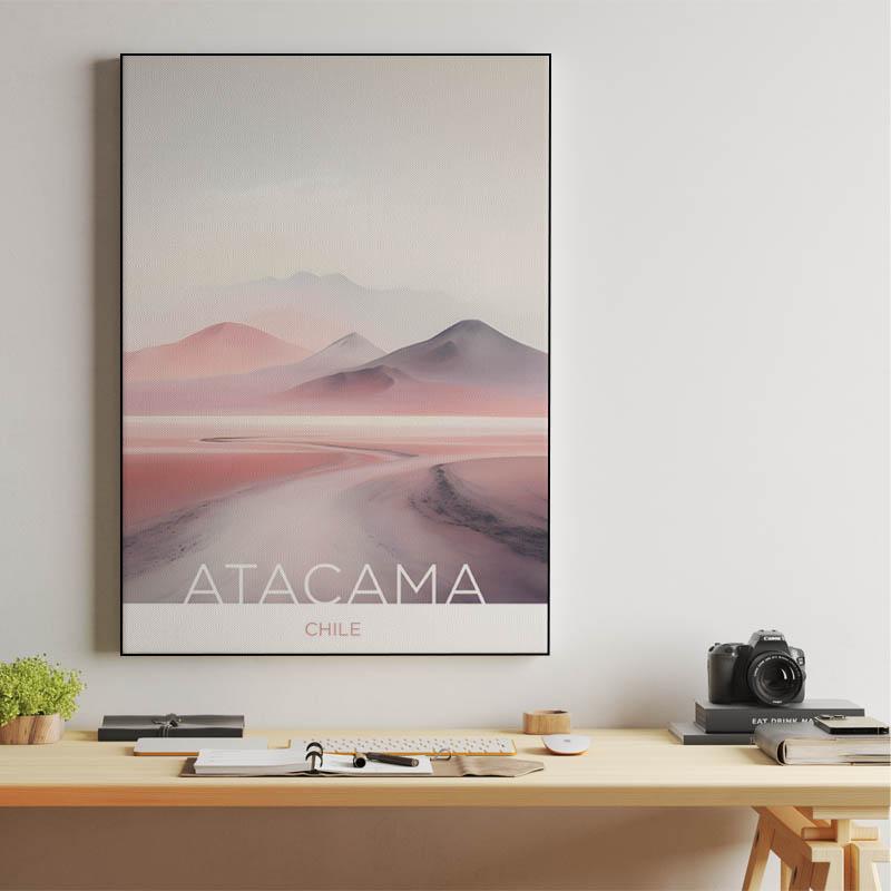 The Atacama Desert - Chile - Spray Painting Technique