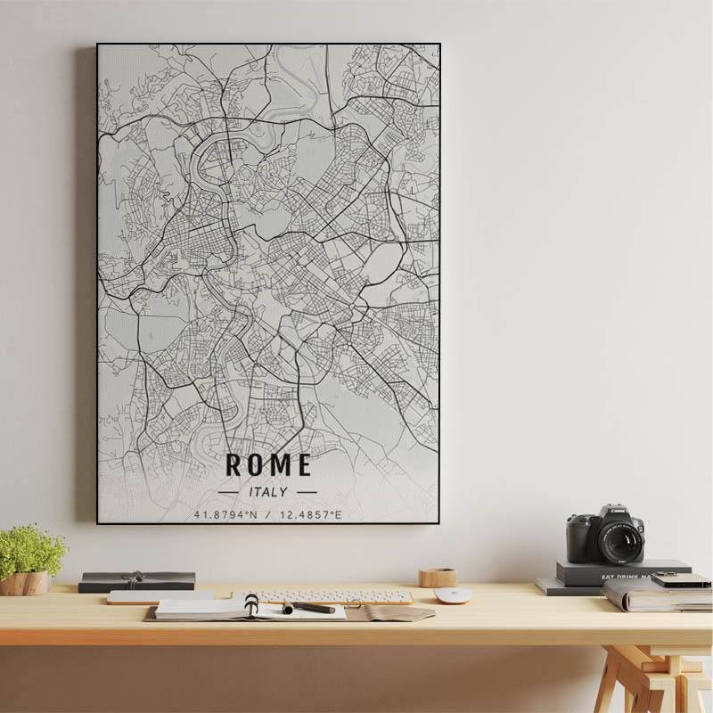 Rome map